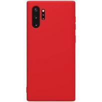 Nugarėlės dėklai Nillkin Samsung Galaxy Note 10 Plus Rubber Wrapped Protective Cover Red
