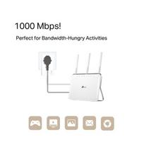 TP-Link TL-PA7017P KIT AV1000 Gigabit Passthrough Powerline Starter Kit Ethernet Adapterių rinkinys