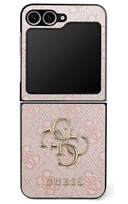 Guess 4G Leather Metal Logo Samsung Galaxy Z Flip 7 Phone case