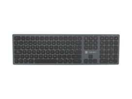 NATEC DOLPHIN ES WIRELESS BLUETOOTH + 2.4GHZ X-SCISSORS ALUMINUM SLIM KEYBOARD