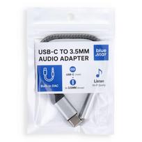 Blue Star adapter AUX Type C (male) to 3.5 mm Jack (female) - gray