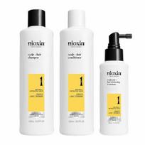 Plaukų priežiūros rinkinys Hair Dressing Set Nioxin 3D Care System, šampūnas, 150 ml + kondicionierius, 150 ml + serumas, 50 ml