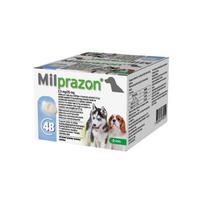 Milprazon 2,5 mg/25 mg tabletės nuo kirminų mažiems šunims ir šuniukams, 4 tabl.