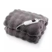 ETA Heating Blanket, 130 x 160 cm | Bubble 632590000 | Number of heating levels 3 | Number of persons 1 | Washable | Remote control | 120 W | Grey