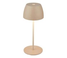 Briloner - MINI LED lauko stalinis šviestuvas, reguliuojamas, įkraunamas, jutiklinis, LED/2,5W/5V IP44 1800 mAh smėlinė