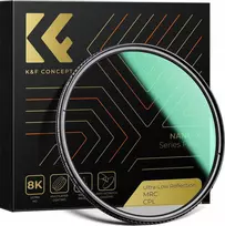 Kf FILTR poliarizacinis filtras CPL K&F CONCEPT NANO-X Ultra-Low Reflection 72 mm / KF01.2479