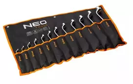 Neo Tools kompensaciniai žiediniai veržliarakčiai 6-32 mm, 12 dalių rinkinys