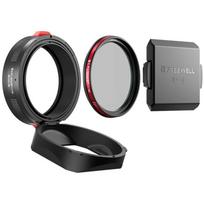 Freewell FW-FU-XBR saulės skydelis Fuji X100 serijai, 49mm, CPL/Black Mist filtras, CNC aliuminis, magnetinis NFC dangtelis