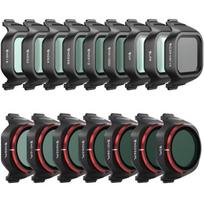 Freewell FW-MN5-MEGA filtrų rinkinys DJI Mini 5 Pro, 16 filtrų, ND16-ND1000, ND/PL, LPR, Glow Mist, CPL, UV, apsauginis dėklas