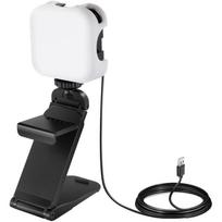 Neewer PL81 Pro vaizdo konferencijų šviestuvas, 10104416, 480 liuksų/0,5 m, 2900-7000 K, 0-100%, USB-C, CRI ≥95, 90 LED, 360°/180°