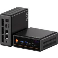 Peladn WO4PEL Mini kompiuteris, AMD Ryzen 5 5600H, 16GB DDR4, 512GB SSD, WiFi 6, BT 5.2, 3x4K, 2.5G LAN