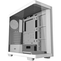 DarkFlash DS900G WHT kompiuterio korpusas, Middle Tower, ATX/Micro-ATX/ITX, 7 PCIe, 425mm GPU, 170mm CPU, 10x120mm