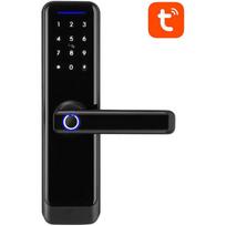 Avatto SDL-A270-B-6072 išmanioji durų spyna, WiFi, IP55, 4xAA, 35-60mm, piršto atspaudas, IC kortelė, slaptažodis, programa