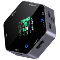 Blitzwolf BW-TH16 8-in-1 dokų stotis, USB-C, 100W, LCD ekranas, 4K@60Hz, 10Gbps, 10000rpm, plug and play