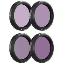 Freewell 4 ND/PL filtrų rinkinys, skirtas DJI Osmo Action 5 Pro, FW-OA5-BRG, ND8/PL, ND16/PL, ND32/PL, ND64/PL