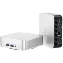 GEEKOM A7 Mini kompiuteris, AMD Ryzen 5 7535HS, 16GB DDR5, 512GB NVMe SSD, Win 11 Pro, Wi-Fi 6E, BT 5.2, 2xHDMI 2.0, USB4, 2.5GbE