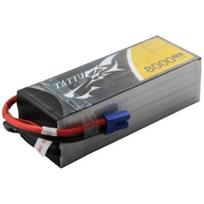 Tattu TAA80006S25E5 8000mAh 22,2V 25C 6S1P LiPo akumuliatorius, EC5, 50C (400A)