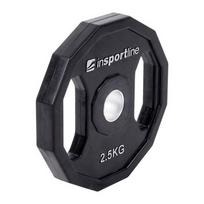 Guma padengtas svoris 30mm inSPORTline Ruberton 2,5kg