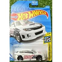 Hot Wheels Modeliukas Subaru WRX STI White Long Card Guaranteed For Life (yra Sandėlyje)