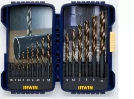 IRWIN SET 15pcs. TURBOMAX 1.5mm, 2mm, 2.5mm, 3mm, 3.5mm, 4mm, 4.5mm, 5mm, 5.5mm, 6mm, 6.5mm, 7mm, 8mm, 9mm, 10mm