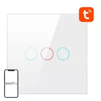 Avatto TS02-EU-W3 belaidis 3 krypčių šviesos jungiklis su WiFi