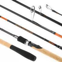 Universalus Spiningas AKARA Black Hunter 2-jų Dalių, Ilgis 2.48m, Testas 4-18 g