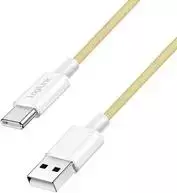 LogiLink USB 2.0 Type-C laidas C/M į A/M 60W geltonas 1,5 m