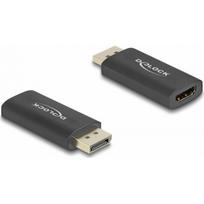 DeLOCK Aktywny DisplayPort 1.4 do HDMI Adapter 8K ar funkciju HDR | 61055 | 4043619610556