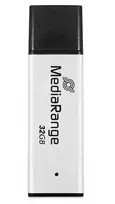 MediaRange USB-Stick USB 3.0 high performance 32GB  alu