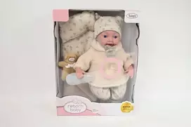 BAYER „Reborn“ lėlė, 38 cm + priedai, 93827AN 21170