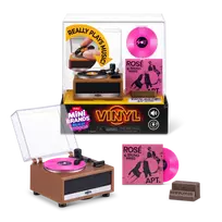MINI BRANDS patefono rinkinys Vinyls, 1 serija, asort., 77794UQ1