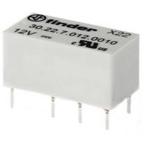 Relė 24VDC, 2A, 2CO, Finder