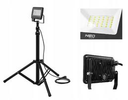 Statybinė lempa, NEO 30W SMD LED prožektorius 2700lm su stovu 99-059