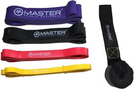 Pasipriešinimo gumų rinkinys Master MAS4A290, 208 cm x 4.5 cm, įvairių spalvų