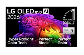 Televizorius LG OLED evo AI G6 4K, TV 2026, OLED65G61LW