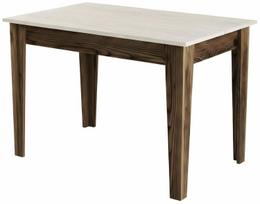 Virtuvinis stalas Kalune Design Kiev 895, riešuto sp./travertine sp., 110 cm x 72 cm x 75 cm
