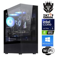 Stacionarus kompiuteris Intop RM70579 Intel Ultra 5 245KF, DDR5 32GB, SSD+HDD 500GB 2 TB, Nvidia GeForce RTX5070 12GB GDDR7, Windows 11 Pro