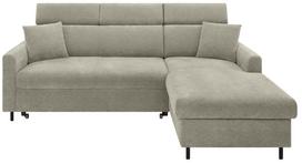 Kampinė sofa - lova Verde Otto 55, pilka sp., dešininė, 175 x 218 cm x 98 cm