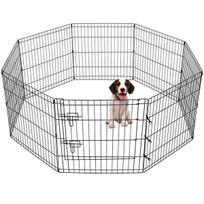 Trekker Maniežas Šunims Puppy Playpen S, 8-Panel 61x61cm