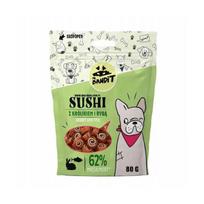 Mr. Bandit Sushi triušiena su žuvimi, 80 g x 6