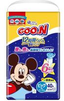 Goo.N Plus Disney Naktinės sauskelnės-kelnaitės PXL 12-22 kg 40vnt