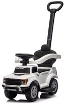 3in1 vaikiška stumiama mašinėlė – stumdukas su daiktadėže ir kojų atrama, nuo 1 metų, Ford Raptor, baltas, Sun Baby