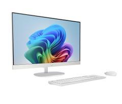 HP Next Gen AI 27-ct2004nw Copilot+ PC AMD Ryzen AI 5 330 68,6 cm (27") 1920 x 1080 px Visas viename PC 16GB DDR5-SDRAM 512GB SSD Windows 11 Home Wi-Fi 6 (802.11ax) Balta