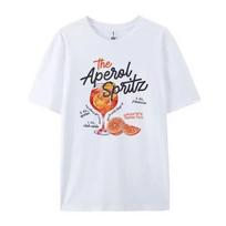 Aperol Spritz Retro Cocktail Graphic Tees Men Women Cute Alcohol Drink T Shirt Cotton Printed T-Shirts Unisex Top Gift Shirts S