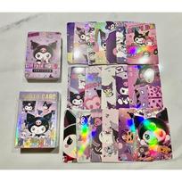 Sanrio Kuromi Cinnamoroll Holografinės nuotraukų kortelės (55 lapai) gray