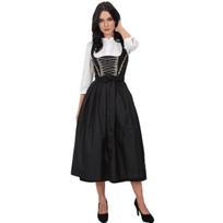 Baristos mergina cos tarnaitės kostiumas Oktoberfest kostiumas, vokiškas Mooney stout kostiumas suknelė M juoda