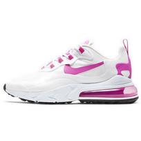 Nike Air Max 270 React White Fire Pink Women's CJ0619-100 38