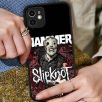 Heavy Metal ROCK S-SlipknotS Matte Transparent Phone Cover For iPhone Case 16 15 14 13 12 11 Pro Max X XS Max Plus iphone 15 pro brown