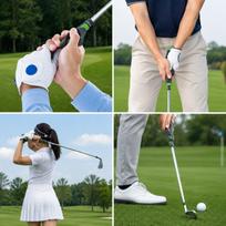 Golf Grip Training Build Proper Corrects Hand Position for Beginner gray