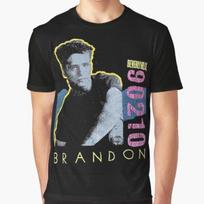 Cotton T-Shirt Beverly Hills 90210 Brandon Walsh Jason Priestley Shannen Doherty Unisex T-Shirt XXXXL